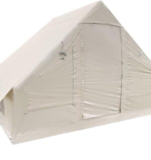 Inflatable Camping Tent with Pump, Easy Setup 4 Season Glamping Tent with High Performance Inflatable Structure, 4-6 Persons Waterproof Windproof Outdoor Self-Supporting Air Tent