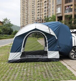 3-4 Person Car Rear Tent for Outdoor Camping, Hiking & Road Trips