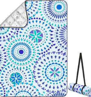 Picnic Blankets Beach Blanket, Waterproof Outdoor Blanket Sandproof Picnic Camping Mat Camping Essentials 78" x 59"